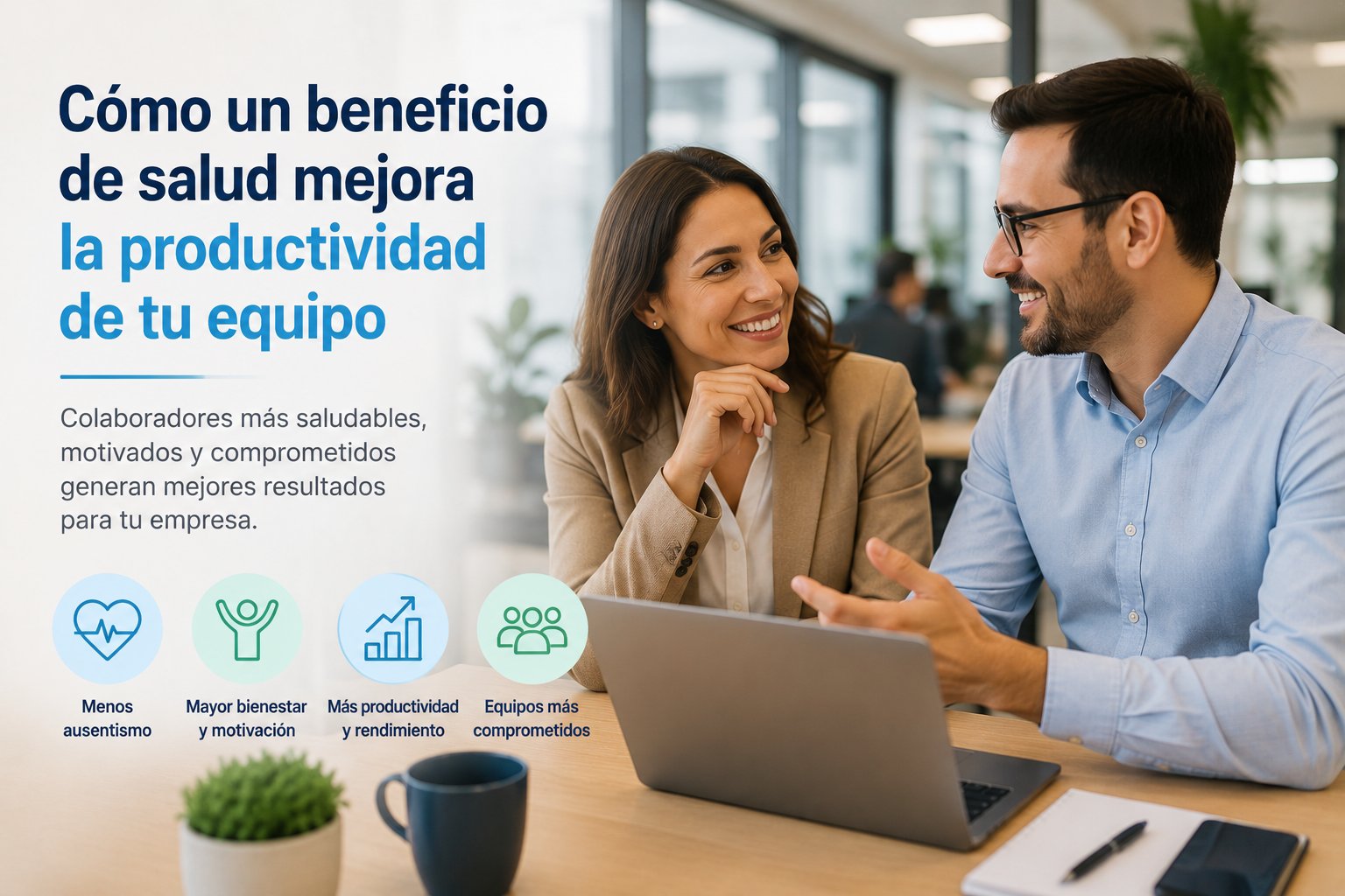 Cómo un beneficio de salud mejora la productividad
